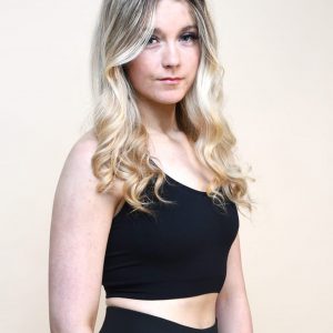 Fit as FK - Black Crop top
