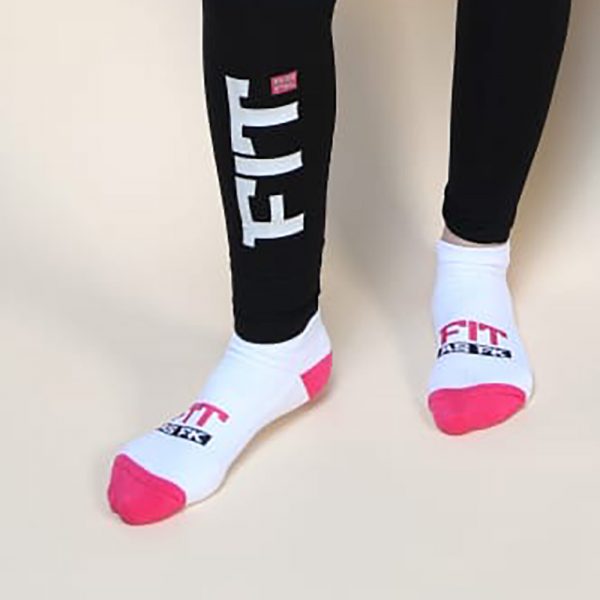 Fit as FK - Ankle socks White and Pink - Image 3