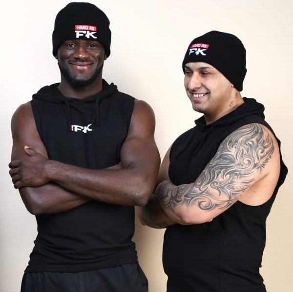 Hard as FK - Black sleeveless hoodie - Image 3
