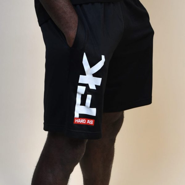 Hard as FK - Black shorts - Image 2
