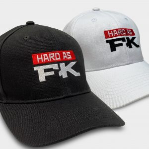 HardasFk Black and White Cap