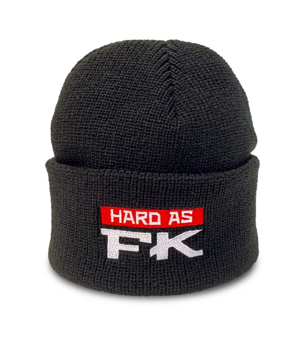 HardasFk Black Beanie