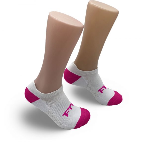 FitasFk white ankle socks
